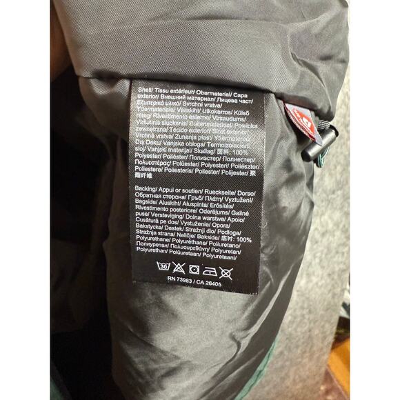 Helly Hansen Women Green Long Aspire Rain Jacket XL Waterproof Vented Reflective - Picture 9 of 13